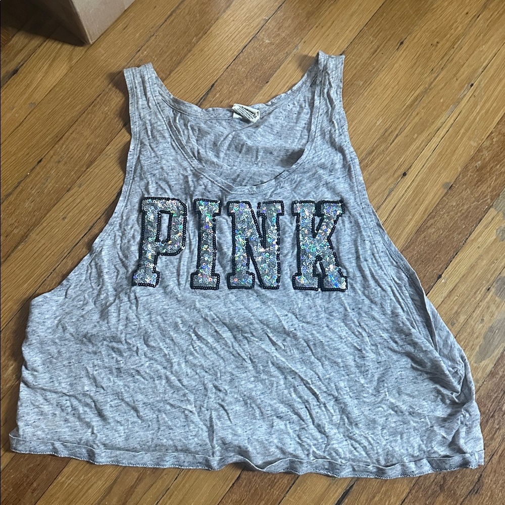 Pink tank top